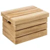 3 boîtes de rangement en bois Cagette - 5Five