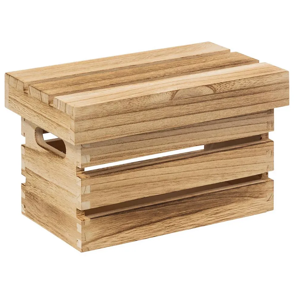 3 boîtes de rangement en bois Cagette - 5Five