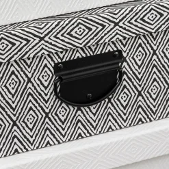 4 boîtes de rangement noir et blanc - 5Five