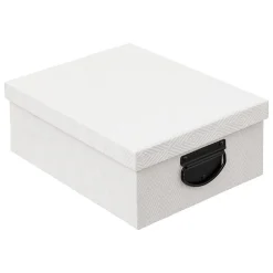4 boîtes de rangement noir et blanc - 5Five