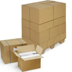 15 cartons d'emballage 25 x 25 x 10 cm - Double cannelure