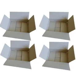 4 cartons d'emballage 31 x 21 x 7,5 cm