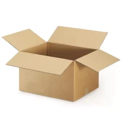 10 cartons d'emballage 20 x 20 x 11 cm - Simple cannelure