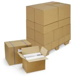 5 cartons d'emballage 31 x 22 x 20 cm - Double cannelure