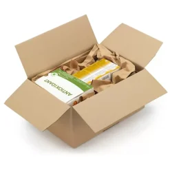 10 cartons d'emballage 25 x 25 x 19 cm - Simple cannelure