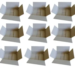 10 cartons d'emballage 31 x 21 x 7,5 cm