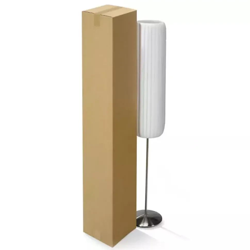10 cartons d'emballage allongés 50 x 10 x 10 cm - Simple cannelure