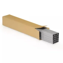10 cartons d'emballage allongés 80 x 10 x 10 cm - Double cannelure