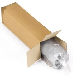 15 cartons d'emballage allongés 50 x 10 x 10 cm - Simple cannelure