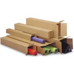 20 cartons d'emballage allongés 50 x 10 x 10 cm - Simple cannelure