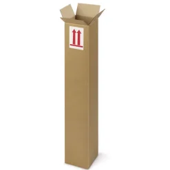 5 cartons d'emballage allongés 50 x 10 x 10 cm - Simple cannelure
