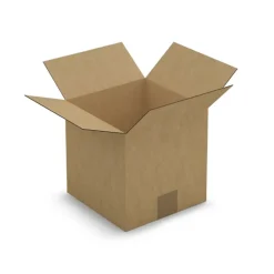 20 cartons d'emballage carrés 20 x 20 x 20 cm - Simple cannelure
