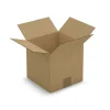 15 cartons d'emballage carrés 20 x 20 x 20 cm - Simple cannelure