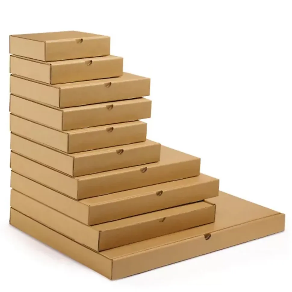 15 cartons d'emballage plats 46 x 36 x 5 cm - Simple cannelure