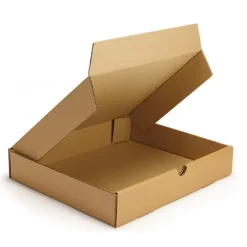 10 cartons d'emballage plats 46 x 36 x 5 cm - Simple cannelure