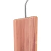 2 cintres antimites en bois - 5Five