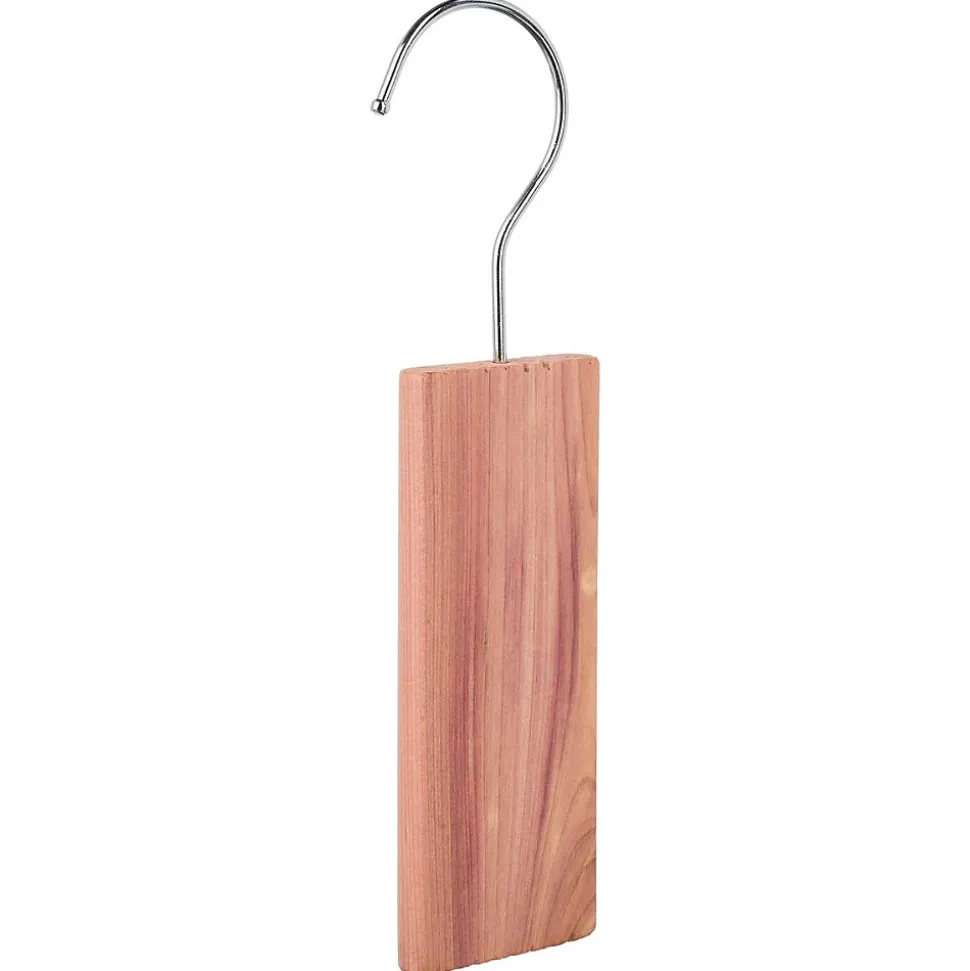 2 cintres antimites en bois - 5Five