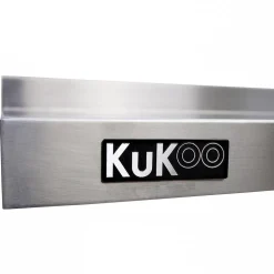 2 Etagères Murales en Inox KuKoo de 194cm x 30cm