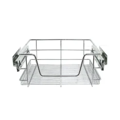 2 Paniers Coulissants KuKoo Pour Placard de Cuisine de 40cm