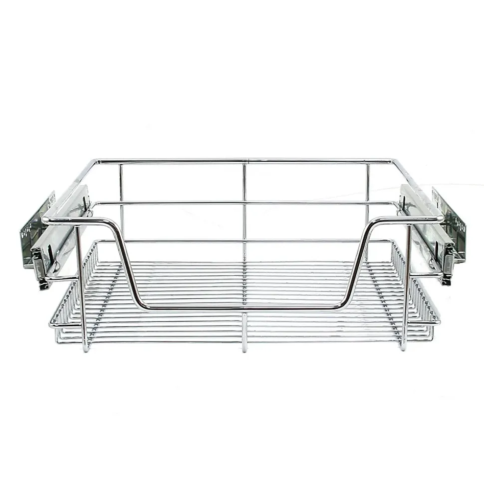 2 Paniers Coulissants KuKoo Pour Placard de Cuisine de 50cm
