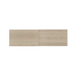 4 panneaux de portes coulissantes effet chêne GoodHome Atomia H. 56 x L. 98,7 cm