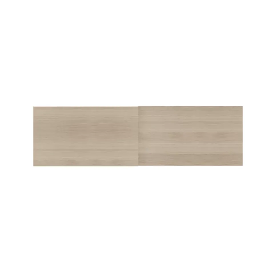 4 panneaux de portes coulissantes effet chêne GoodHome Atomia H. 56 x L. 98,7 cm