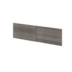 4 panneaux de portes coulissantes effet chêne grisé GoodHome Atomia H. 56 x L. 98,7 cm