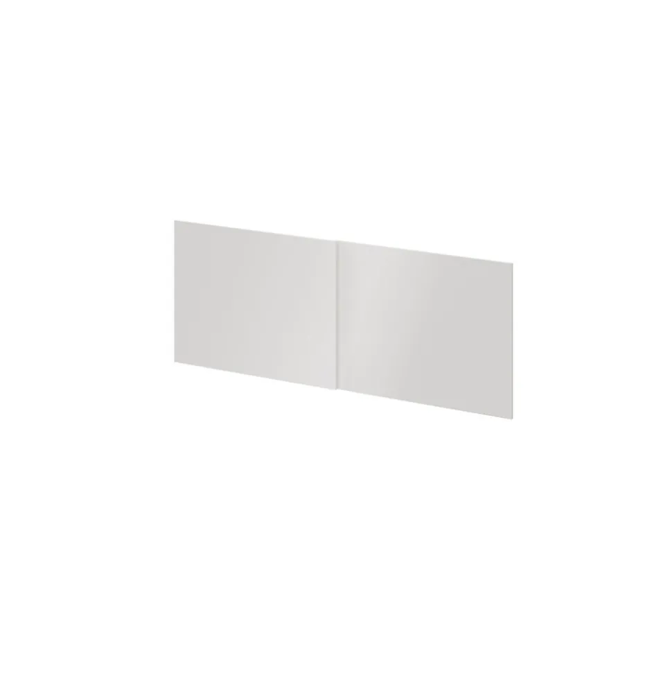 4 panneaux de portes coulissantes blancs brillants GoodHome Atomia H.56 x L. 73,7 cm