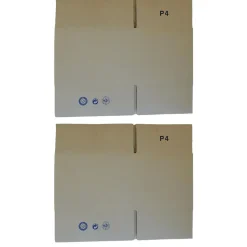 2 petits cartons d'emballage 16 x 12 x 11 cm