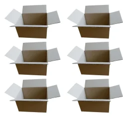 100 petits cartons d'emballage 16 x 12 x 11 cm