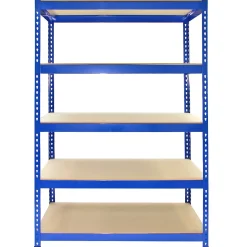 10 Rayonnages Q-Rax Bleu en Métal 120 x 50 x 180 cm