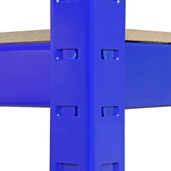 4 Rayonnages T-Rax Bleu 90 - Connecteurs et Maillet gratuits