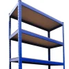 9 Rayonnages T-Rax en Acier Sans Boulons Bleus 90cm x 45cm x 180cm