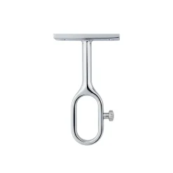 2 supports pour tingle de penderie ovale 3 x 1,5 cm