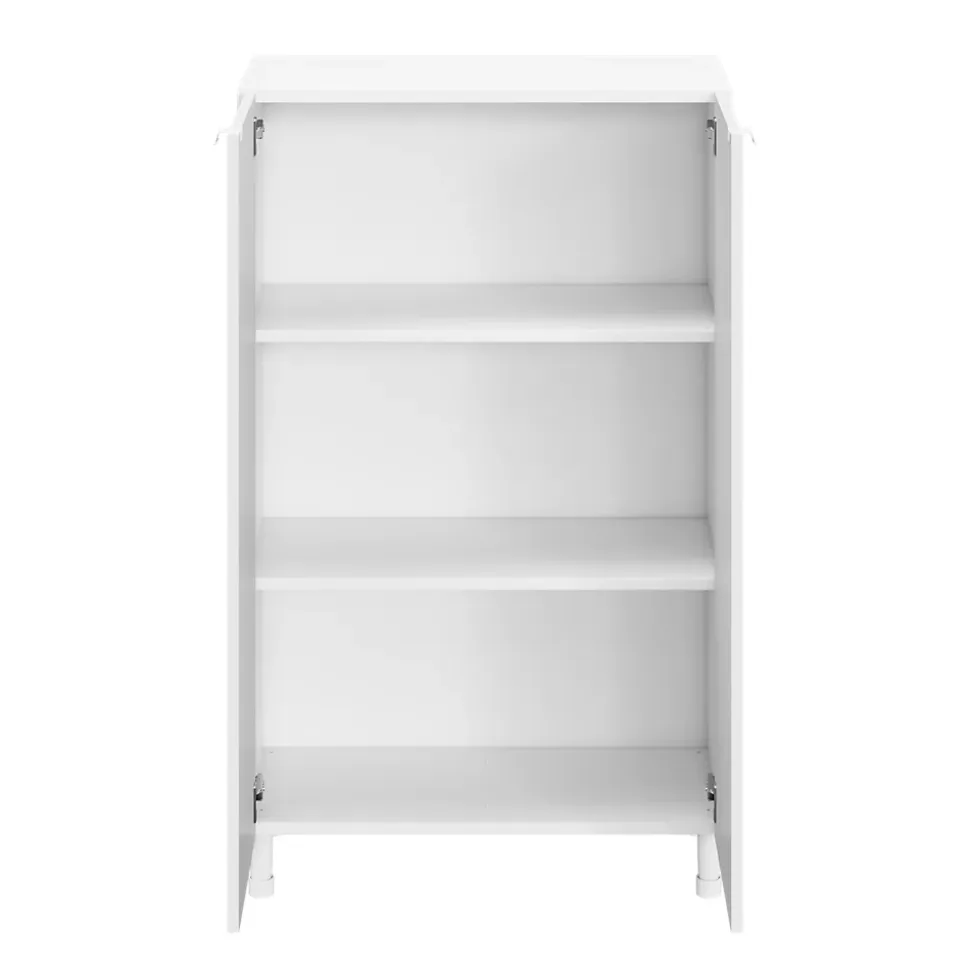 2 tablettes blanches GoodHome Atomia L. 71,4 x P. 33,2 cm