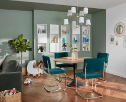 2 tablettes blanches GoodHome Atomia L. 33,9 x P. 33,2 cm