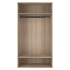 2 tablettes effet chêne GoodHome Atomia L. 96,4 x P. 43,2 cm