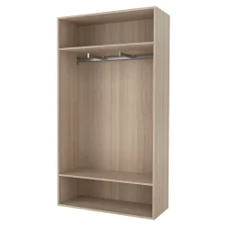 2 tablettes effet chêne GoodHome Atomia L. 96,4 x P. 43,2 cm