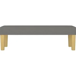 346653 vidaXL Banc Gris foncé 100x30x30 cm Tissu