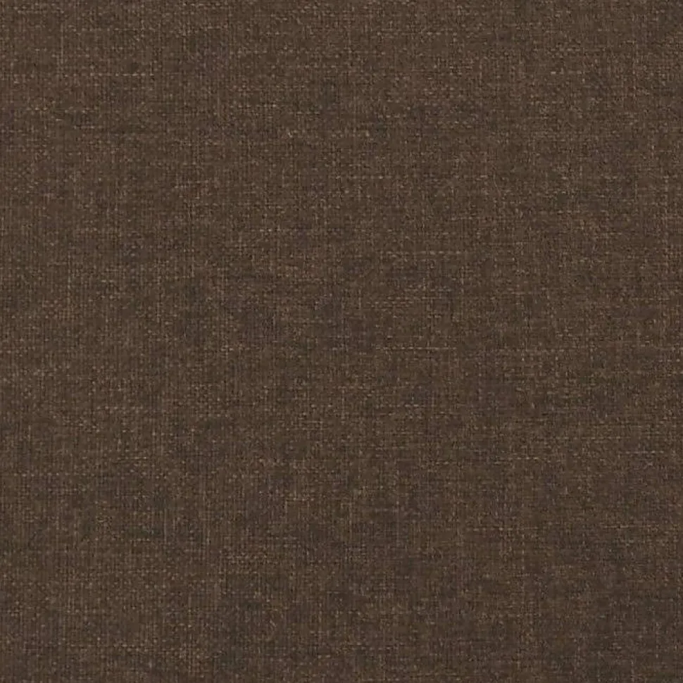 346647 vidaXL Banc Marron foncé 100x30x30 cm Tissu
