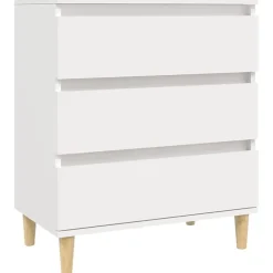 823040 vidaXL Buffet Blanc 60x35x70 cm Bois d'ingénierie