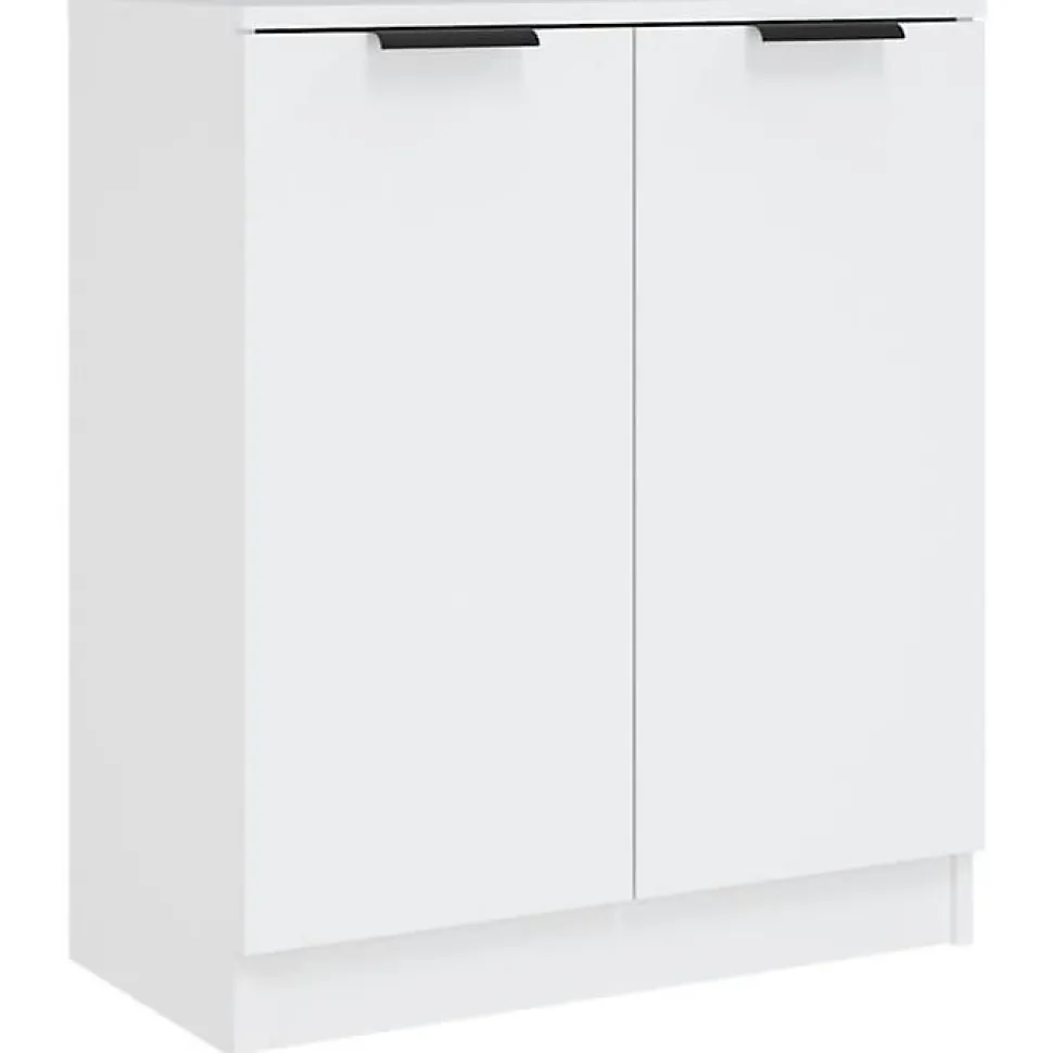 811061 vidaXL Buffet Blanc 60x30x70 cm Bois d'ingénierie