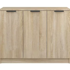 811190 vidaXL Buffet Chêne sonoma 90,5x30x70 cm Bois d'ingénierie
