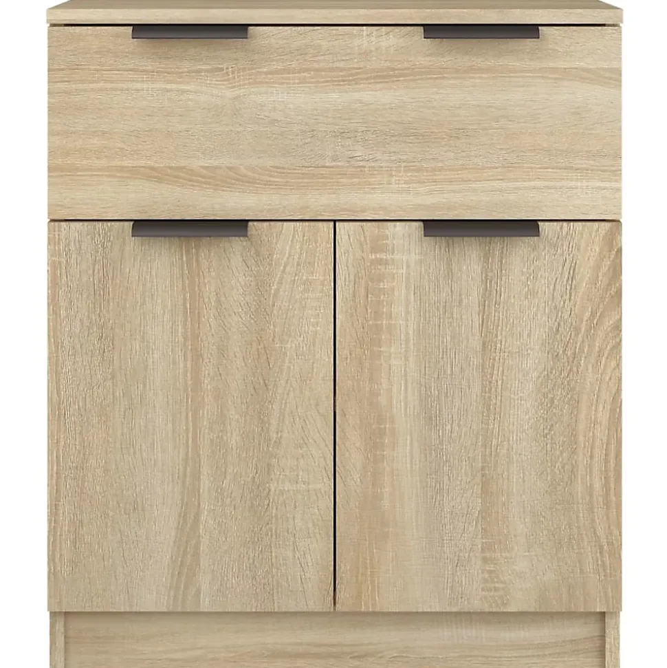 811091 vidaXL Buffet Chêne sonoma 60x30x70 cm Bois d'ingénierie