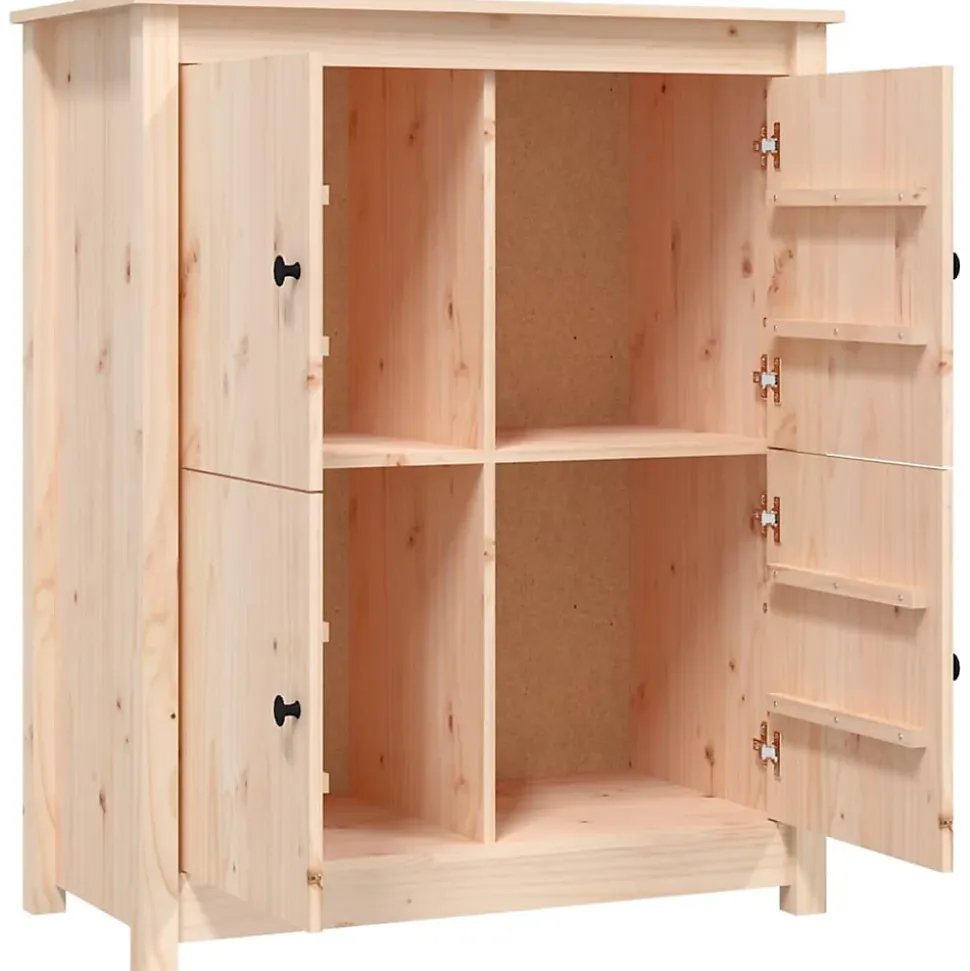 821507 vidaXL Buffet 83x41,5x100 cm Bois massif de pin