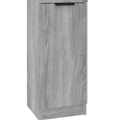 3115834 vidaXL Buffets 3 pcs Sonoma gris Bois d'ingénierie