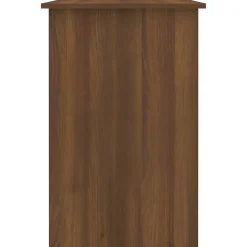 815422 vidaXL Bureau Chêne marron 100x50x76 cm Bois d'ingénierie