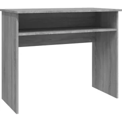 815463 vidaXL Bureau Sonoma gris 90x50x74 cm Bois d'ingénierie