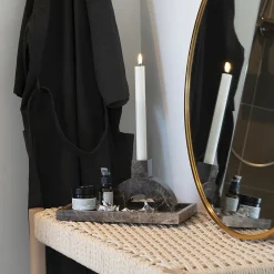 Abano - Banc en bois et corde tressée L80cm - Naturel