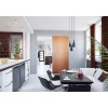 Accessoire pour porte - Mantion - Garnitures SAF de chant 120 kg - Amortisseur ferme-porte - Noir - Réversible